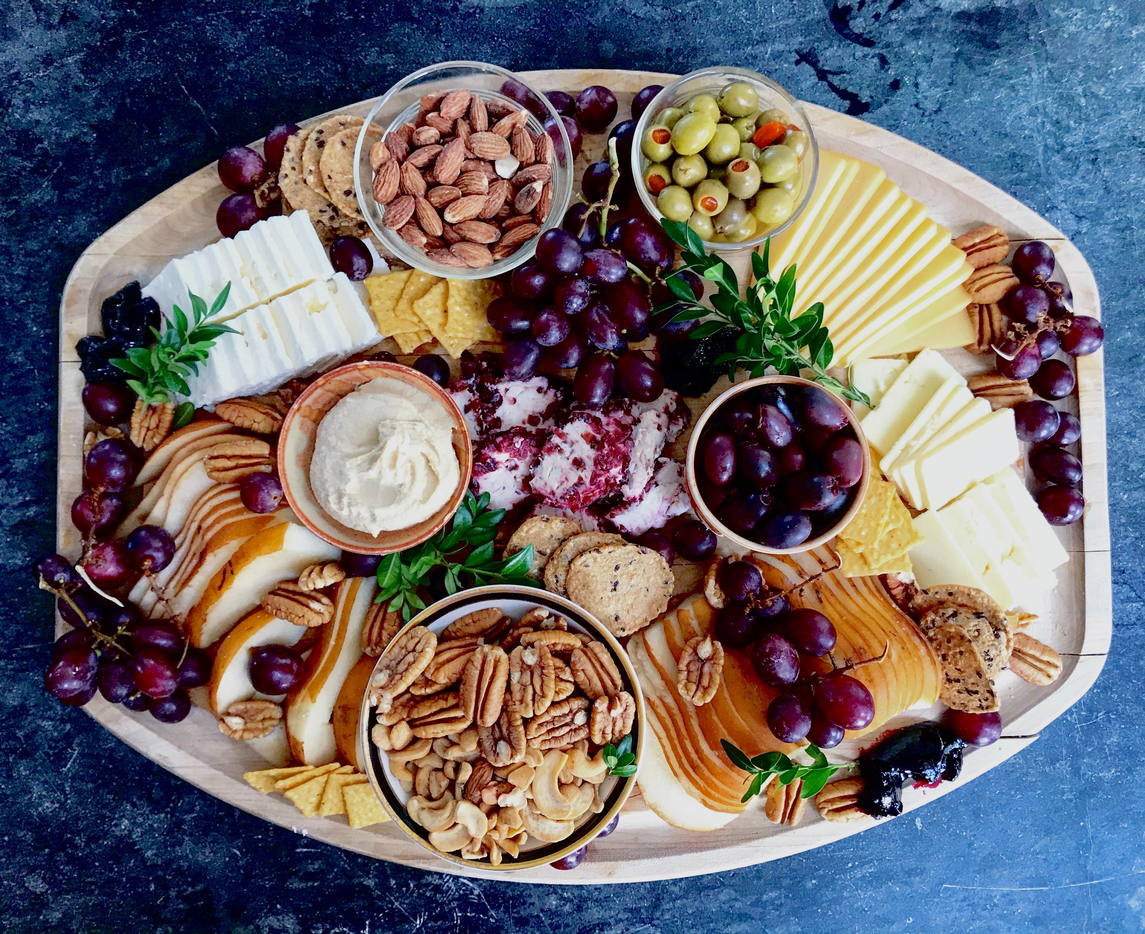 photo of beautifully arranged food