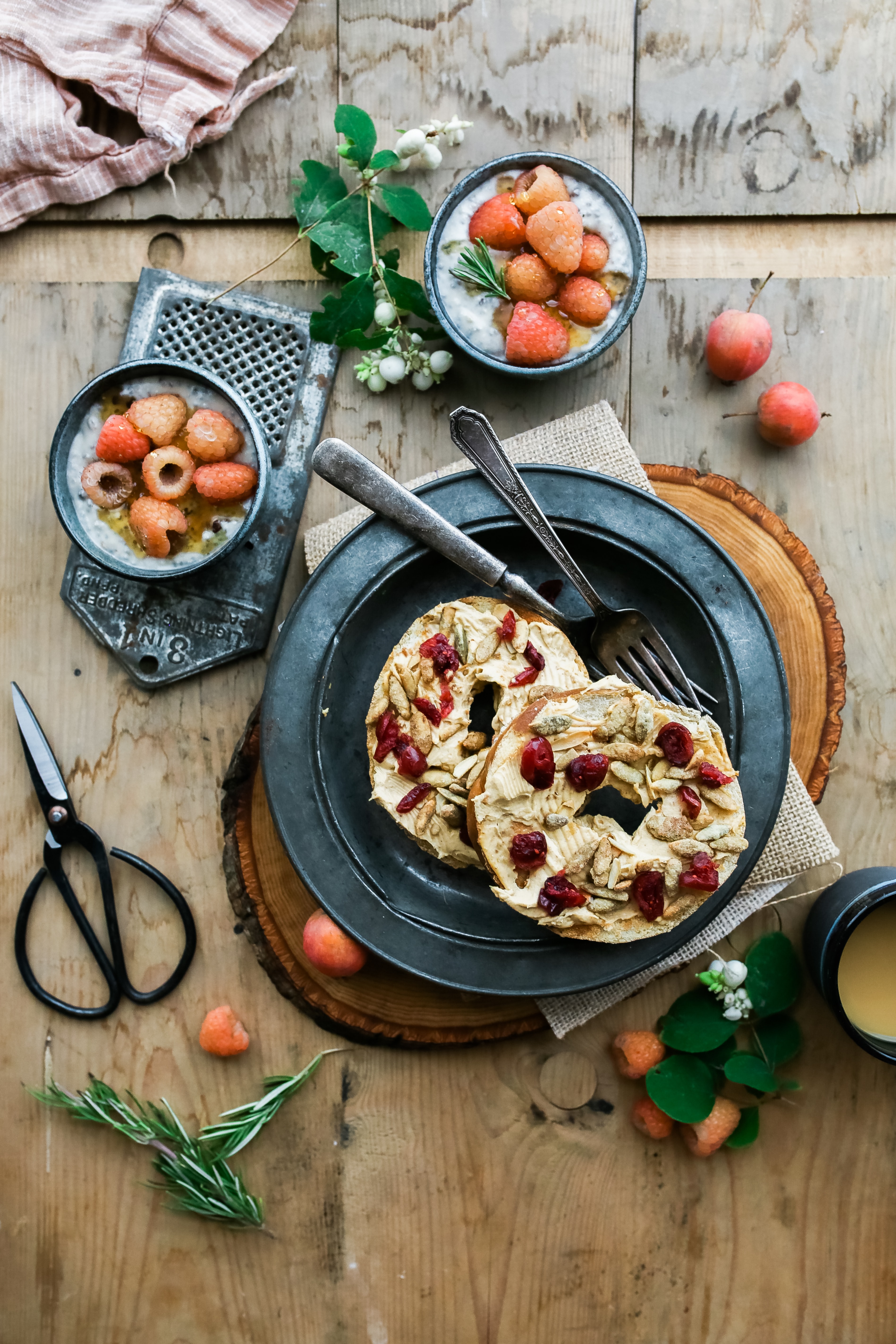 photo of beautifully arranged food