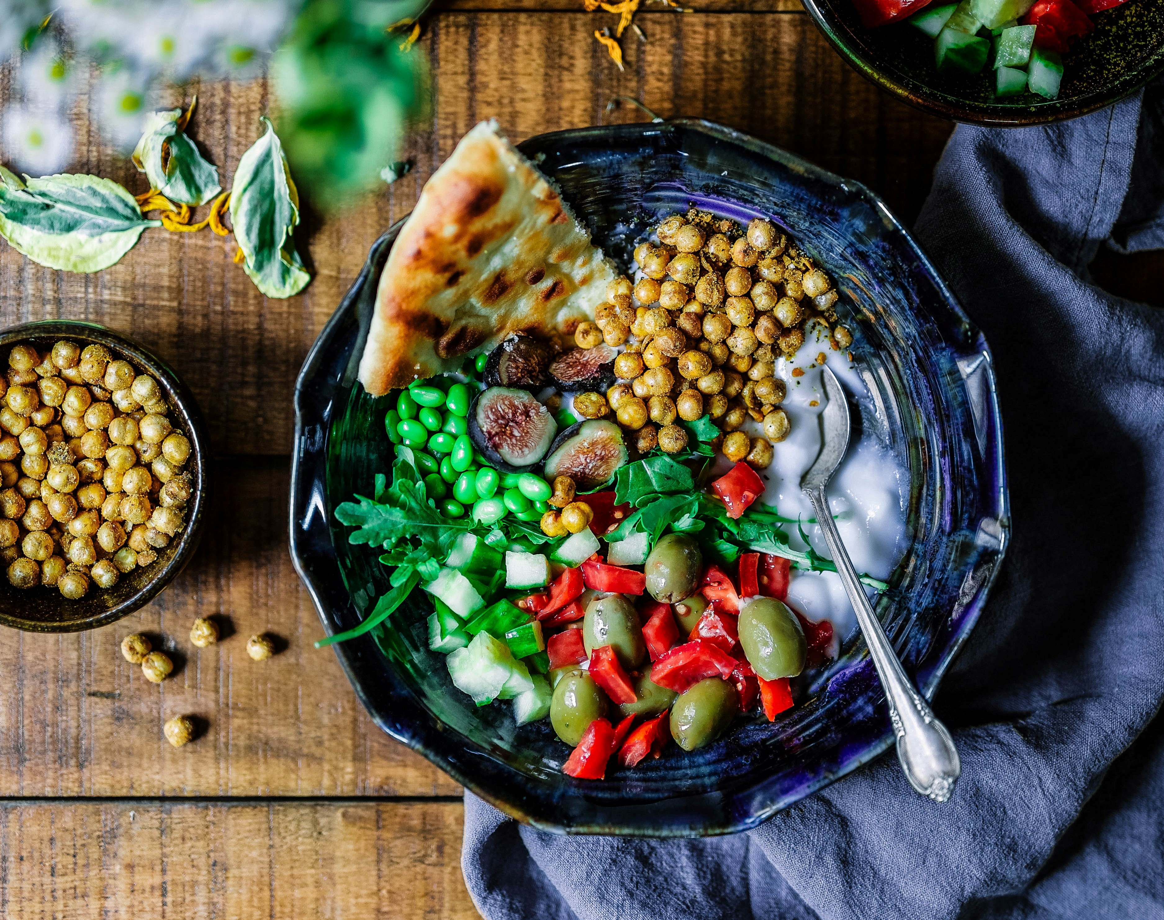 photo of beautifully arranged food
